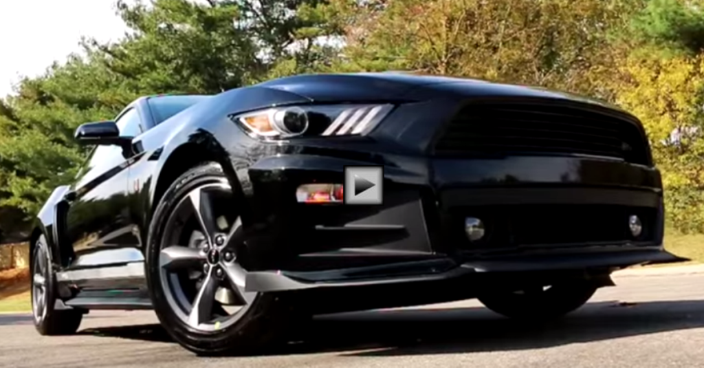 2015 Ford Mustang Blacked Out