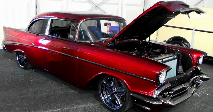 Candy Apple Red 1957 Chevy "Project Deep South" | HOT CARS