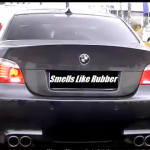 BMW M5 F1 BURNING RUBBER hot cars
