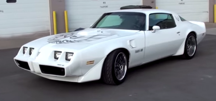 1980 ProTouring Trans Am muscle car