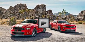 camaro vs mustang muscle car