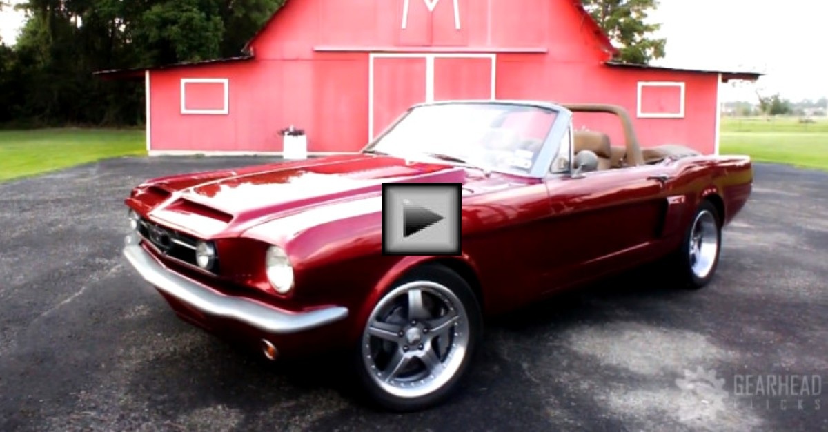 1965-Mustang american muscle car