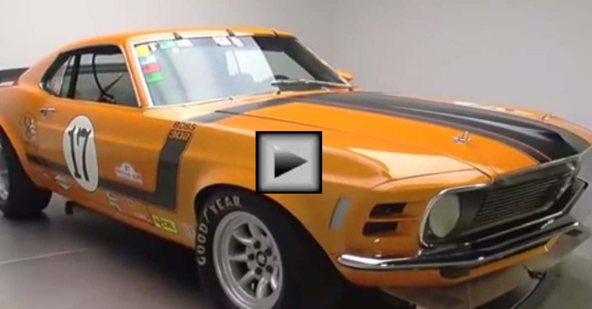 1970 Ford Mustang Boss 302 american muscle car