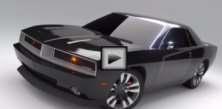 Concept Dodge Charger and Daytona mopar muscle car
