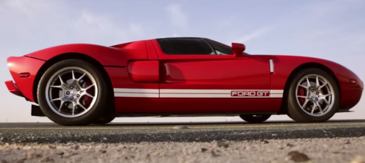 ford gt sports car anniversary video