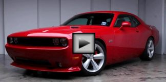 red dodge challenger srt8 mopar muscle car
