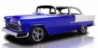 1955 Chevrolet 210 american muscle car