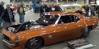 1969 Twin Turbo Camaro Sick Seconds 3350 Horse Power american muscle car