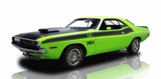 1970 Dodge Challenger Mopar muscle car