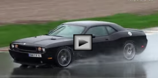 Dodge Challenger SRT8 Drift mopar muscle car