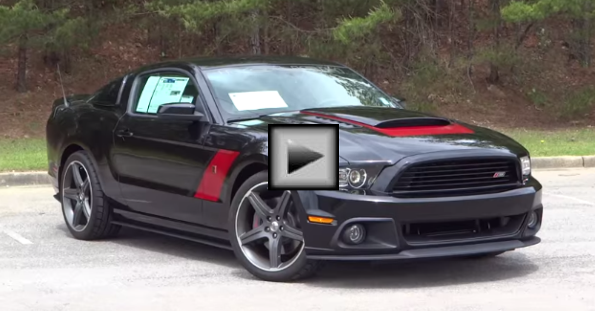 Driving the 2014 Roush ford Mustang