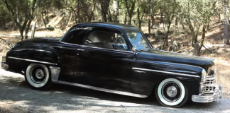 1949 Dodge Wayfarer Gangster Style Mopar muscle car