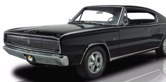 1966 Dodge Charger Mopar muscle car