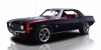 1969 Chevrolet Camaro SS 396 American muscle car