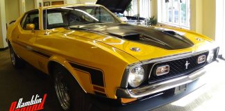 1971 Ford Mustang 412 Cleveland Stroker V8 Mach 1 Fastback american muscle car