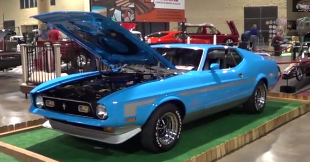 1972 Ford Mustang Mach 1 american muscle car