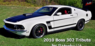 2010 Ford Mustang Boss 302 Tribute by Retrobuilt american muscle car
