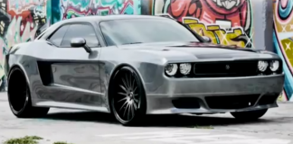 Custom Widebody Dodge Challenger SRT mopar muscle car