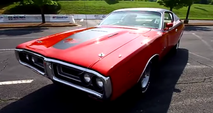 restored 1971 dodge charger rt
