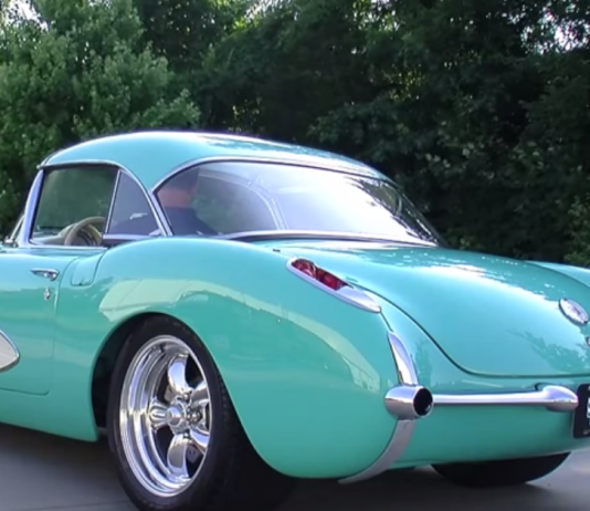 1956 Chevrolet Corvette C1 roadster american sports car