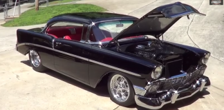 1956 Chevrolet Street Rod Slikn cutstom american muscle car