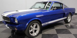 1965 ford mustang gt350 tribute american muscle car