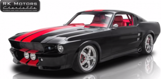 1967 Ford Mustang GT American muscle car