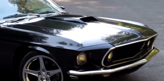 1969 Mustang Fastback 351 restored american muscle car