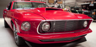 Custom 1969 Ford Mustang Fastback 494 BOSS american muscle car