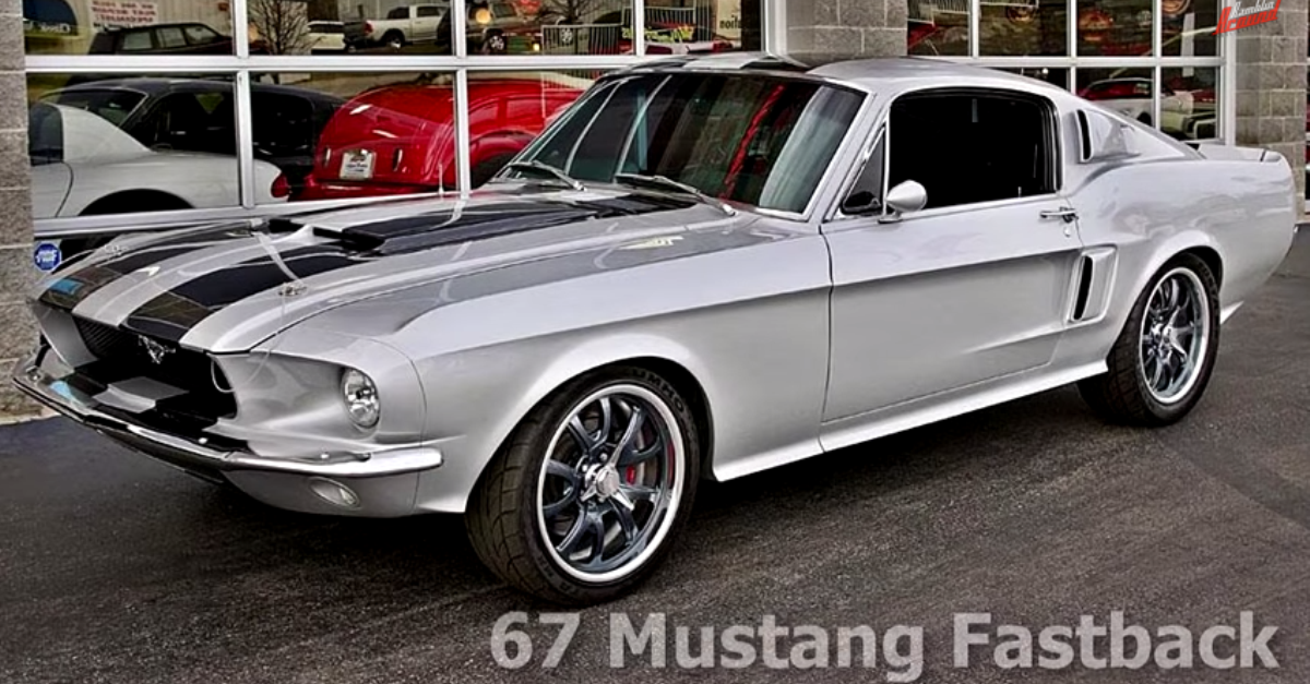 Supercharged 1967 Ford Mustang Fastback Resto mod american muscle car