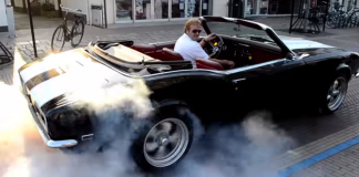 american muscle cars burnout