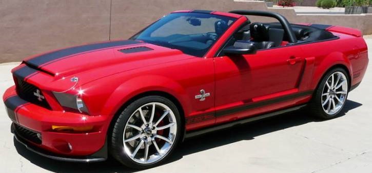 Test Driving 2007 Mustang Shelby GT500 Super Snake Convertible 635 HP american muscle car