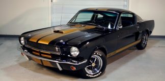 1966 ford mustang shelby gt350h classic american muscle car