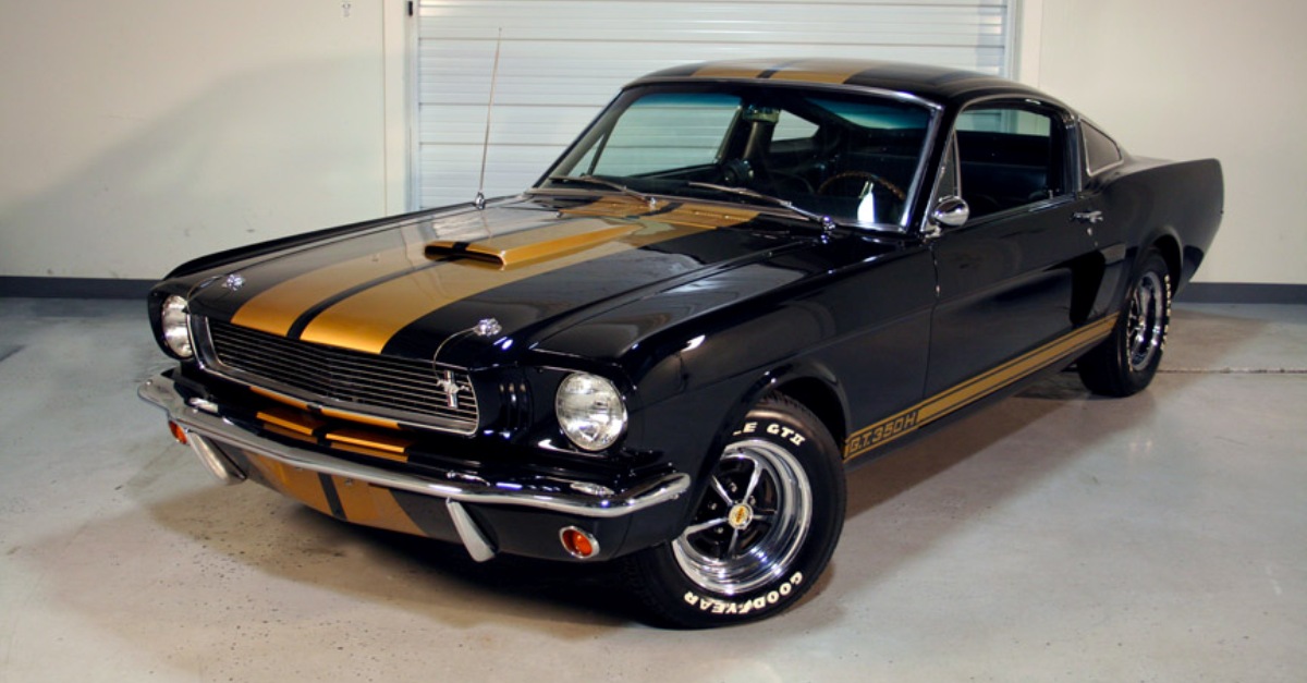 1966 ford mustang shelby gt350h classic american muscle car