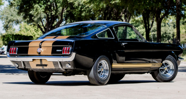 1966 shelby gt350 hertz rental race car