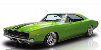 1968 Dodge Charger restored mopar muscle car