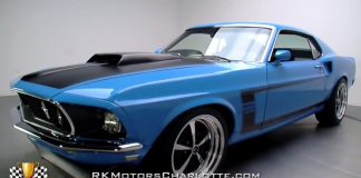1969 Ford Mustang fastback Boss 302 tribute pro touring american classic muscle car
