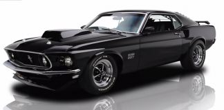 1969 Ford Mustang pro touring muscle car