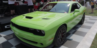 2014 Carlisle All Chrysler Nationals 2015 Dodge Challenger with the HEMI SRT Hellcat engine