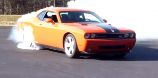 Dodge Challenger Burnout mopar muscle cars