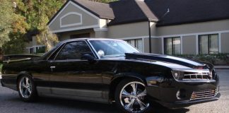 chevrolet el camino custom muscle car corvette engine