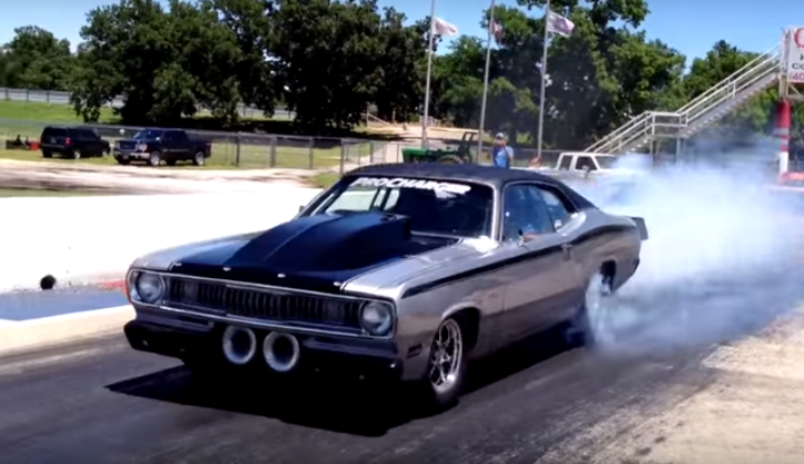 twin supercharged plymouth duster