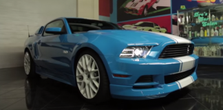 ford mustang custom hot american muscle car
