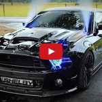 modified ford mustang shelby cobra muscle car