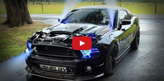 modified ford mustang shelby cobra muscle car