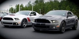 2014 mustang shelby gt500 vs 2014 mustang roush stage 3