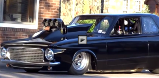 1963 plymouth valiant blown hemi street car