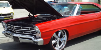 1967 Ford Galaxie 500 custom muscle car