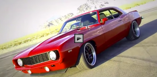 1969 Chevy Camaro Muscle car Red Devil