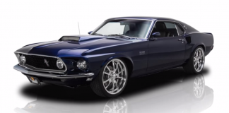1969 Ford Mustang muscle car
